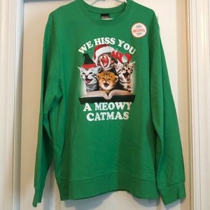 Women's Singing Cat Sweatshirt